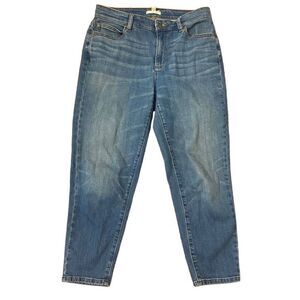 Eileen Fisher Light Wash Cropped Jeans Size 8 Petite